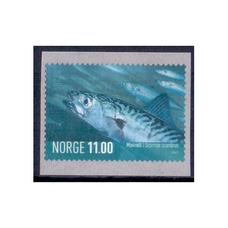 Norge. 2007. Liv i havet.  AFA nr. 1609  ** stemplet postfrisk FDC