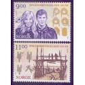 Norge. 2007. Europamærker / CEPT.  AFA nr. 1612-13  ** stemplet postfrisk FDC