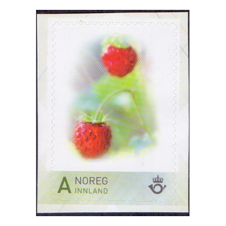 Norge. 2007. Personligt frimærke. Jordbær.  AFA nr. 1616  **  stemplet postfrisk FDC