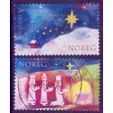 Norge. 2007. Julefrimærker.  AFA nr. 1626-27  ** stemplet postfrisk FDC