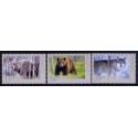 Norge. 2008. Vilde dyr i Norge.  AFA nr. 1630-32  ** stemplet postfrisk FDC