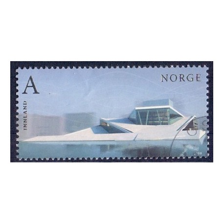 Norge. 2008. Ny operabygning i Oslo.  AFA nr. 1640  ** stemplet postfrisk FDC