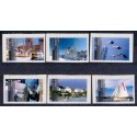 Norge. 2008. Turistfrimærker.  AFA nr. 1643-48  ** stemplet postfrisk FDC
