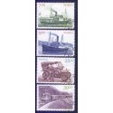Norge. 2008. Kommunikationshistorie.  AFA nr. 1649-52  **  stemplet postfrisk FDC
