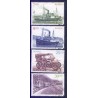 Norge. 2008. Kommunikationshistorie.  AFA nr. 1649-52  **  stemplet postfrisk FDC