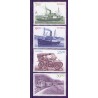 Norge. 2008. Kommunikationshistorie.  AFA nr. 1649-52  **  stemplet postfrisk FDC