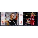 Norge. 2008. Ol i peking.  AFA nr. 1656-57  **  stemplet postfrisk FDC