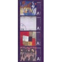Norge. 2008. Norsk kunst.  AFA nr. 1660-63  **  stemplet postfrisk FDC