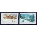 Norge. 2008. Julefrimærker.  AFA nr. 1664-65 **  stemplet postfrisk FDC