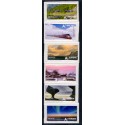 Norge. 2009. Turistfrimærker. AFA nr. 1676-81 **  stemplet postfrisk FDC