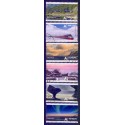 Norge. 2009. Turistfrimærker. AFA nr. 1676-81 **  stemplet postfrisk FDC