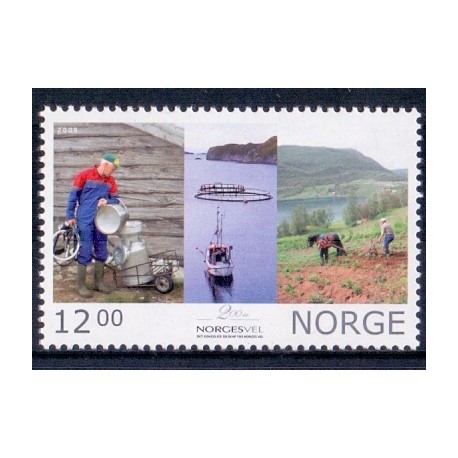 Norge. 2009. Norges Vel 200 år. AFA nr. 1685 **  stemplet postfrisk FDC
