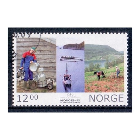 Norge. 2009. Norges Vel 200 år. AFA nr. 1685 **  stemplet postfrisk FDC
