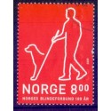 Norge. 2009. Norges Blindeforbund. AFA nr. 1696 ** stemplet postfrisk FDC