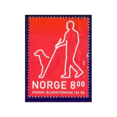 Norge. 2009. Norges Blindeforbund. AFA nr. 1696 ** stemplet postfrisk FDC