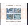 Norge. 1992. Frimærkets dag i miniark. AFA nr. 1099-1102 ** stemplet postfrisk FDC