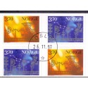 Norge. 1997. Julefrimærker ALM PAPIR. AFA nr. 1266Co-66Cn.  ** stemplet postfrisk FDC