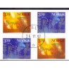 Norge. 1997. Julefrimærker ALM PAPIR. AFA nr. 1266Co-66Cn.  ** stemplet postfrisk FDC