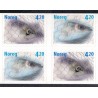 Norge. 2000. Fisk og redskab, i 4-blok. AFA nr. 1348Co-49Cn. **  stemplet postfrisk FDC
