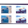 Norge. 2001. Aktiv fritid i 2 parstykker AFA nr. 1374Co-75Cn **  stemplet postfrisk FDC