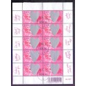 Norge. 2003. Valentins dag, i ark.  AFA nr. 1451. **  stemplet postfrisk FDC