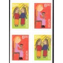 Norge. 2004.  Julefrimærker i 4-blok,  AFA nr. 1506Cv-07Cn **  stemplet postfrisk FDC