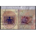 Norge. 2006. Nordisk mytologi II i miniark. AFA nr. 1560-61 **  stemplet postfrisk FDC