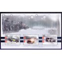 Norge. 2007. Motorsport - Vinterrally, i miniark.  AFA nr. 1594 **  stemplet postfrisk FDC