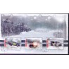 Norge. 2007. Motorsport - Vinterrally, i miniark.  AFA nr. 1594 **  stemplet postfrisk FDC