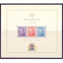 Island. 1937. Chr. X. Sølvjub. I miniark. AFA nr. 190-92  ** postfrisk st. stemplet FDC