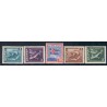 Island. 1939. Fisk- og flagserie. AFA nr. 210-14 **  postfrisk st. stemplet FDC