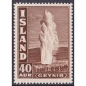 Island. 1938-39. Geysir 40 Aur. AFA nr. 197 **postfrisk st. stemplet FDC