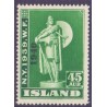 Island. 1940. Verdensudstillingen med OVERTRYK. 45 Aur. AFA nr. 221 **  postfrisk st. stemplet FDC