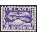 Island. 1934. Luftpost. tk. 14, 25 Aur. AFA nr. 177 **  postfrisk st. stemplet FDC