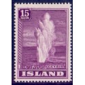 Island. 1938-39. Geysir 15 Aur. AFA nr. 194 ** postfrisk st. stemplet FDC