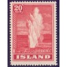 Island. 1938-39. Geysir 20 Aur. AFA nr. 195 ** postfrisk st. stemplet FDC