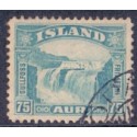 Island. 1931-32. Gullfoss 75 Aur. AFA nr. 155  **  postfrisk st. stemplet FDC