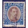 Island. 1931-33. Chr. X Ny gravering. 1 kr. AFA nr. 164  **   postfrisk st. stemplet FDC