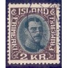 Island. 1931-33. Chr. X Ny gravering. 2 kr. AFA nr. 165  **   postfrisk st. stemplet FDC