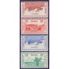 Island. 1933. Velgørenhedsmærker.  AFA nr. 167-70  **   postfrisk st. stemplet FDC