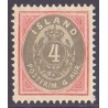 Island. 1899-1900. 4 Aur. AFA nr. 20 **  postfrisk st. stemplet FDC