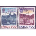 Norge. 1989. Vardø og Hammerfest byjubilæum AFA nr. 1013-14 ** stemplet postfrisk FDC
