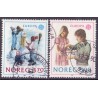 Norge. 1989. Europamærker / CEPT. AFA nr. 1017-18 ** stemplet postfrisk FDC