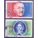 Norge. 1989. Lyriker og forfatter fødsel. AFA nr. 1029-30 ** stemplet postfrisk FDC