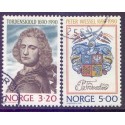 Norge. 1990. Tordenskjolds fødsel. AFA nr. 1046--47 ** stemplet postfrisk FDC