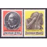 Norge. 1990. Johan Svendsens fødsel. AFA nr. 1048-49 ** stemplet postfrisk FDC