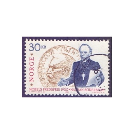 Norge. 1990. Nathan Søderblom fødsel. AFA nr. 1056 ** stemplet postfrisk FDC