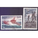 Norge. 1991. Redningsselskabet 100 år. AFA nr. 1066-67 ** stemplet postfrisk FDC
