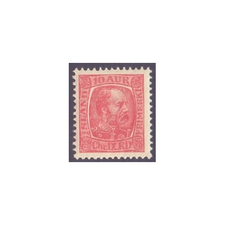 Island. 1902-04. Kong. Chr. IX. AFA nr. 39  **   postfrisk st. stemplet FDC