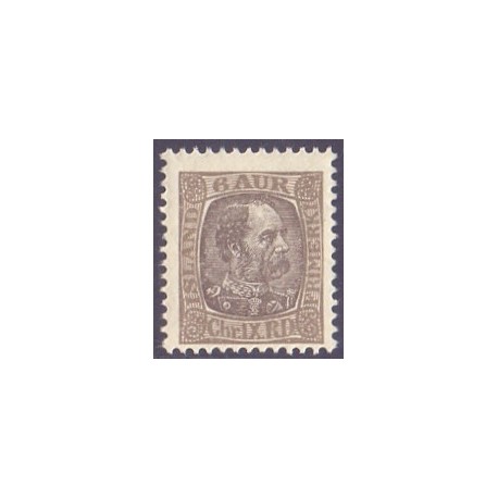 Island. 1902-04. Kong. Chr. IX. AFA nr. 38**   postfrisk st. stemplet FDC